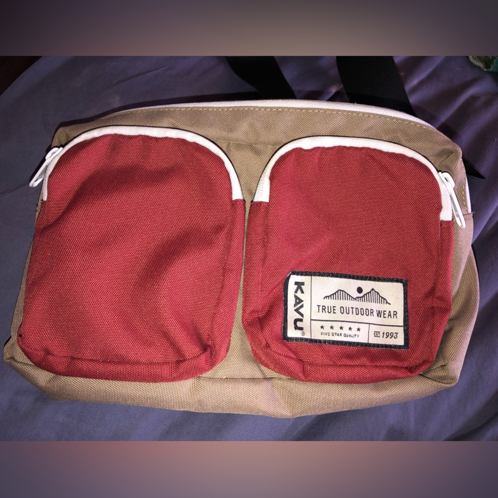 Kavu Belted Waist Bag with 2 Pockets